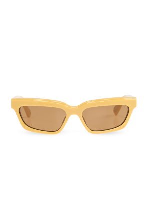JACQUEMUS カハナ スクエア フレム サンクラス JAC860 C3SUN Jacquemus Sunglasses with logo | Women's Accessories | Vitkac